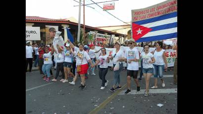 1ro de mayo en Pinar del Río