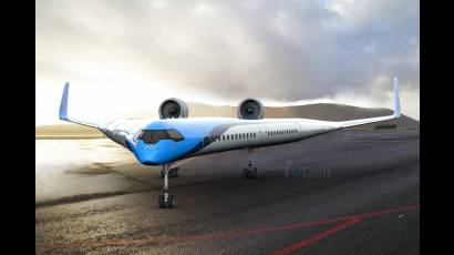 Innovador concepto de avión conocido como Flying-V