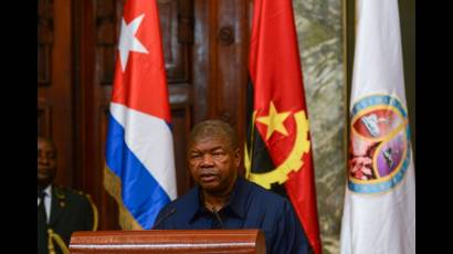 Visita de trabajo del Presidente Angolano a cuba