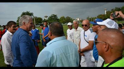 Díaz-Canel de visita en Granma por el acto central del 26 de julio