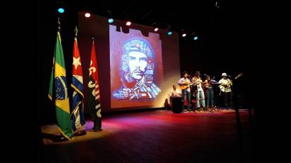 Celebración en Brasil del Día de la Rebeldía Nacional de Cuba