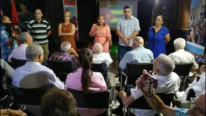 Es un honor tenerlos hoy aquí, dijo Susely Morfa González