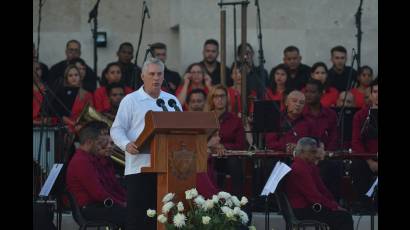 Acto Central por el Día de la Rebeldía Nacional 