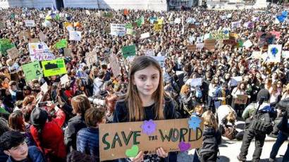 Manifestaciones contra el cambio climático toman las plazas de todo el mundo