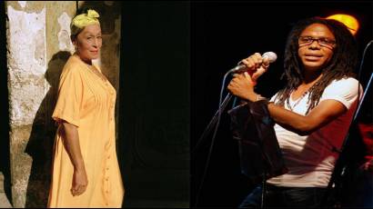 Omara Portuondo y Raúl Torres