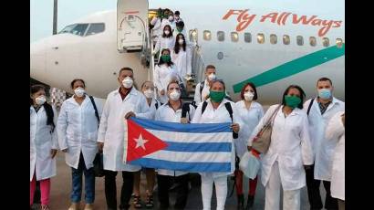 Cuba ha enviado brigadas sanitarias para combatir la COVID-19 en varios países de la región.
