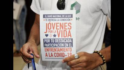 Reconocimiento de la UJC
