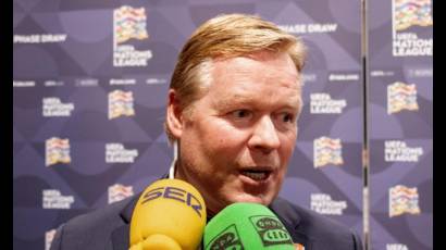 Estratega holandés Ronald Koeman