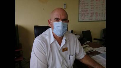 Doctor Fernando Acebo, director del Centro de Higiene y Epidemiología de Matanzas