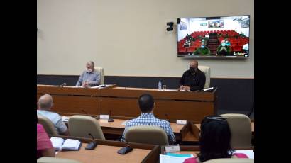 Reunión del grupo temporal de trabajo para la prevención y el control del nuevo coronavirus
