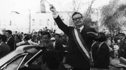 El presidente Allende