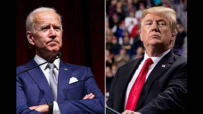 Joe Biden y Donald Trump