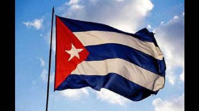 La bandera cubana