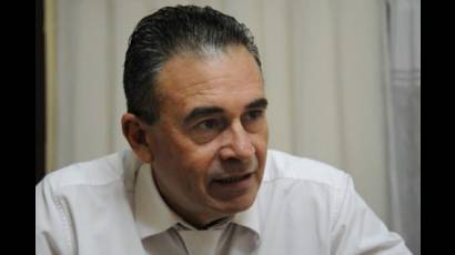 Doctor en Ciencias Luis Velázquez Pérez, presidente de la Academia de Ciencias de Cuba