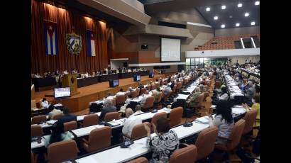 6to. Período Ordinario de Sesiones de la Asamblea Nacional del Poder Popular en su 9na. Legislatura