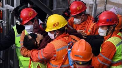 China confirmó hoy que en total 10 mineros murieron