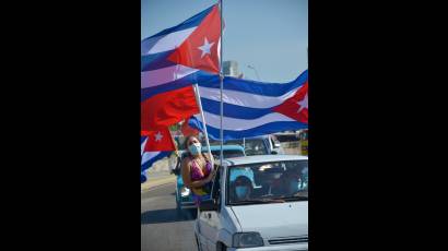 Caravana contra el Bloqueo en La Habana