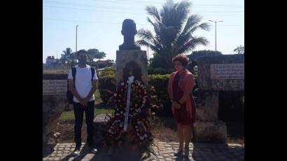 Busto en honor a Bonifacio Byrne