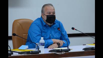 Manuel Marrero Cruz en balance anual del Ministerio de Educación