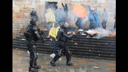 Protestas en Colombia