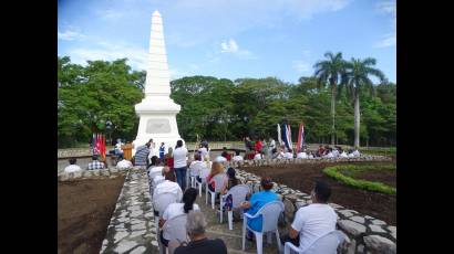 Homenaje a José Martí en Dos Ríos