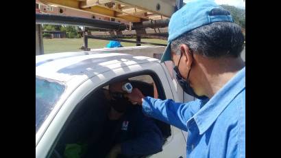 Control de temperatura en Ciego de Ávila