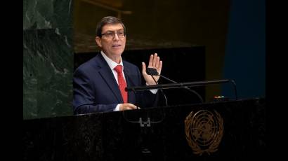 Bruno Rodríguez Parrilla, Ministro de Relaciones Exteriores de Cuba