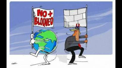 ¡Abajo el bloqueo!