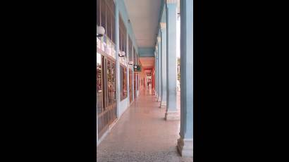 Calles desiertas en Ciego de Ávila