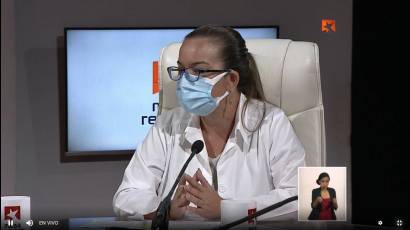 Doctora Gisela Naranjo Bravo, directora de Salud del Municipio Boyeros