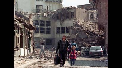 Las duras imágenes de la intervención «humanitaria» de EE.UU. y la OTAn en Kosovo