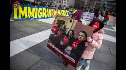 Justicia para los inmigrantes sigue siendo el clamor.