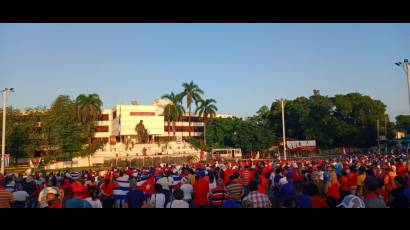 Acto en Sancti Spíritus 