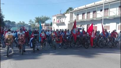 Caravana en Sancti Spíritus 