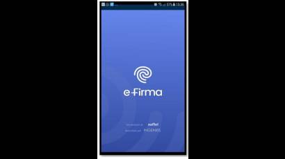 Aplicación E-firma