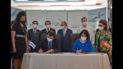 Cuba y Vietnam firman acuerdos en biotecnología 