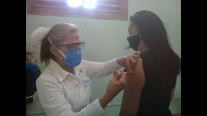 Vacunación en Santiago de Cuba 3 
