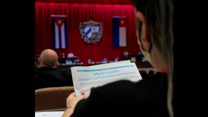 Período Ordinario de Sesiones de la Asamblea Nacional del Poder Popular desde el Palacio de Convenciones