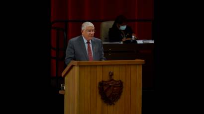  El diputado José Luis Toledo Santander, presidente de la Comisión de Asuntos Constitucionales y Jurídicos.