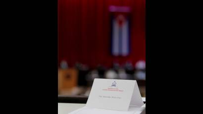 Sesiones de la Asamblea Nacional del Poder Popular desde el Palacio de Convenciones