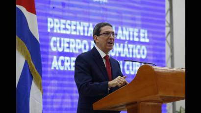 Bruno Rodríguez Parrilla, Ministro de Relaciones Exteriores de Cuba
