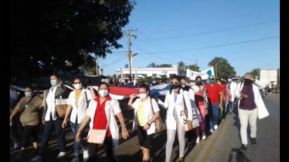 Camagüey se sumó al homenaje a los estudiantes de Medicina