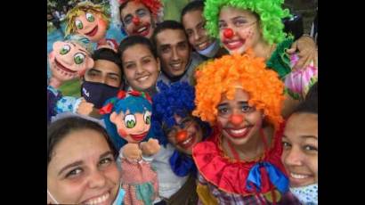 El grupo de teatro para niños Olga Alonso