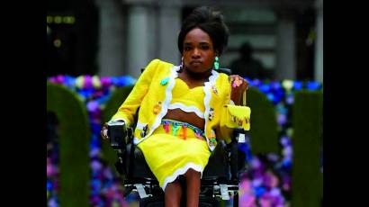 Aaron Rose Phiplippe,  originaria de Antigua y Barbuda, transgénero, nació con parálisis cerebral infantil.