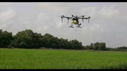 Fumigación a través de drones