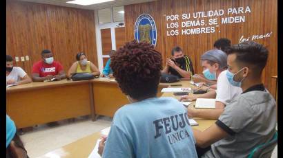 Inicio de visita del Secretariado del Comité Central