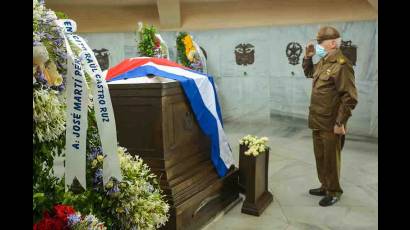 Homenaje a José Martí en Santiago de Cuba