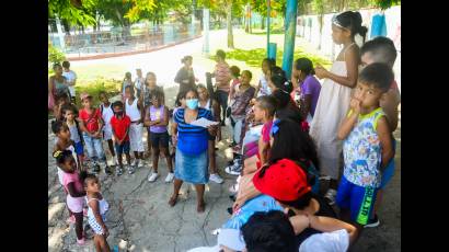 Actividades por el Día de los Niños en Lawton. 