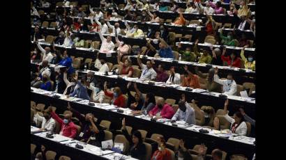 Asamblea Nacional del Poder Popular en sesión plenaria