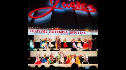 Las opciones culturales en el Cine-Teatro Juárez cautivaron la atención de los artemiseños.